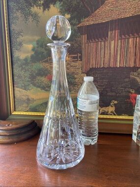 Ceska "Canterbury" Crystal Decanter
